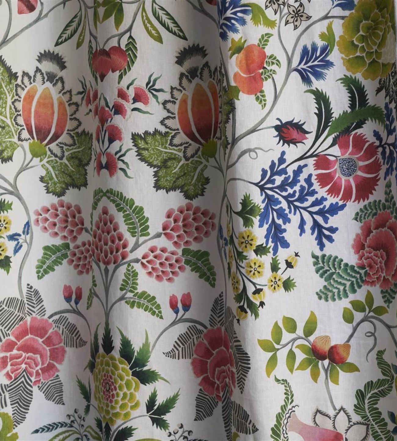 Английская ткань Designers Guild, коллекция Fleurs d'artistes, артикул FDG3107/01 Английская ткань Designers Guild, коллекция Fleurs d'artistes, артикул FDG3107/01