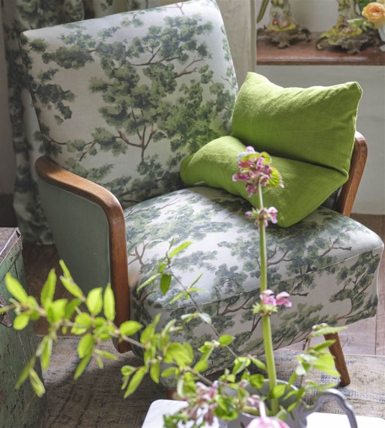 Английская ткань Designers Guild, коллекция Picture Book III, артикул FJD6045/01 Английская ткань Designers Guild, коллекция Picture Book III, артикул FJD6045/01