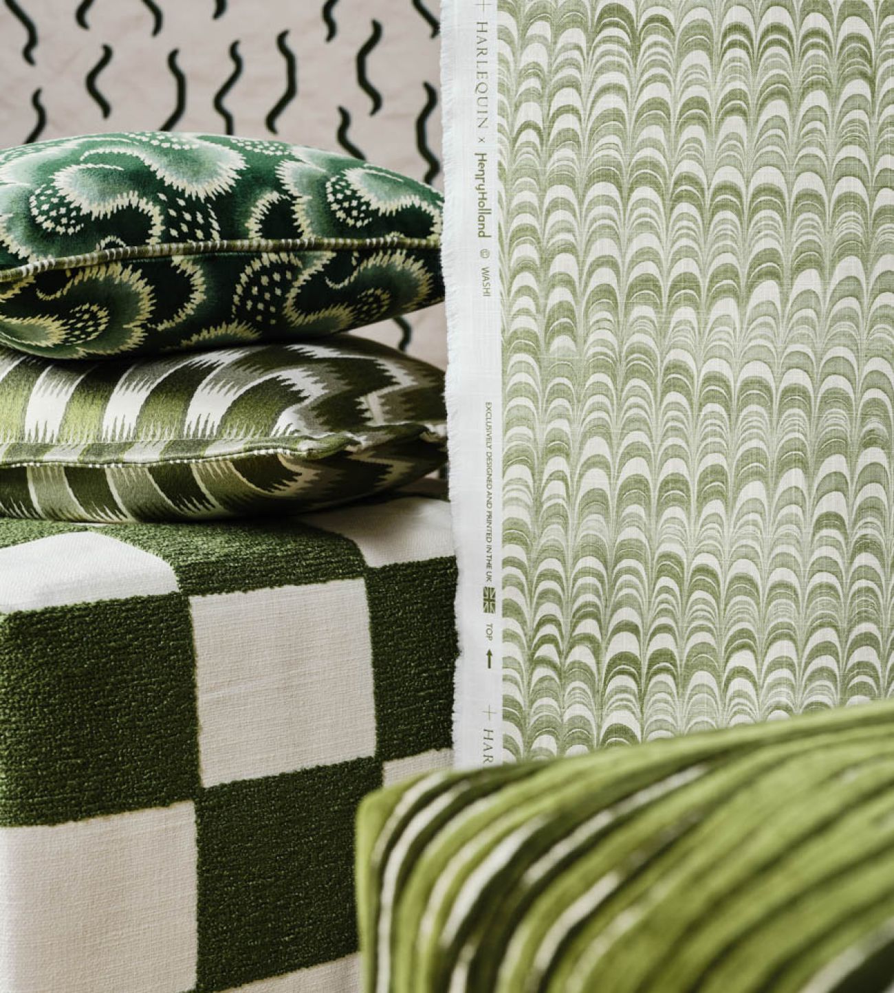 Английская ткань Harlequin, коллекция Harlequin x Henry Holland, артикул 134183 Английская ткань Harlequin, коллекция Harlequin x Henry Holland, артикул 134183