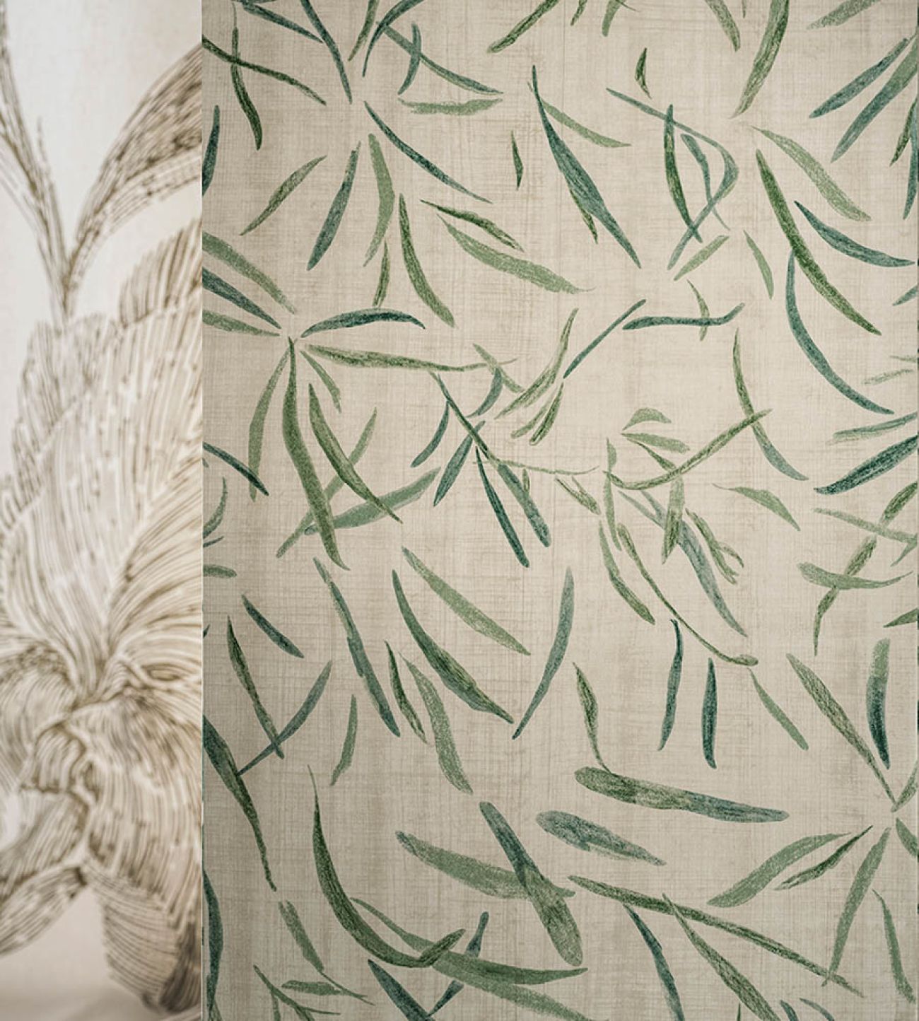 Английская ткань Harlequin, коллекция Kasuri, артикул 121272 Английская ткань Harlequin, коллекция Kasuri, артикул 121272