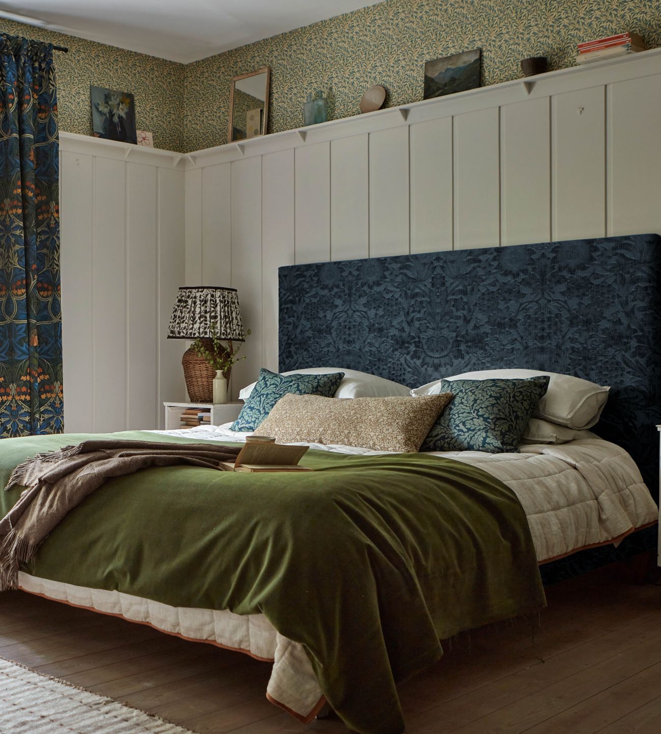 Английская ткань Morris & Co, коллекция Wardle Velvets, артикул 237282