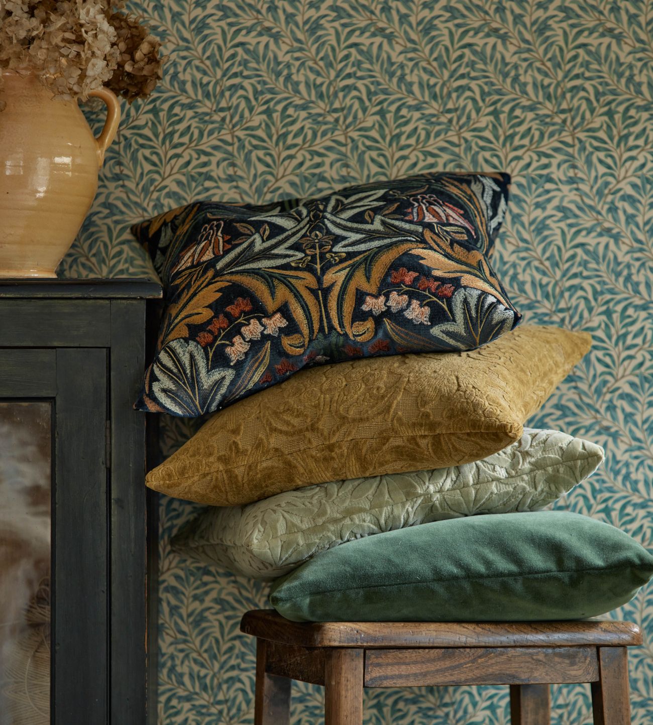 Английская ткань Morris & Co, коллекция Wardle Velvets, артикул 237293