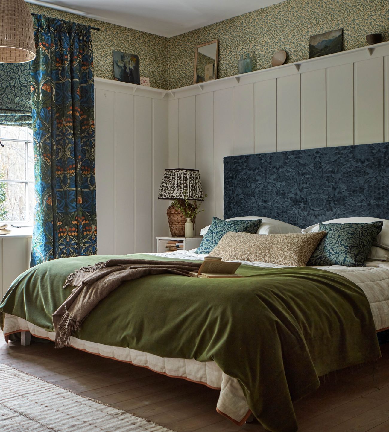 Английская ткань Morris & Co, коллекция Wardle Velvets, артикул 237297