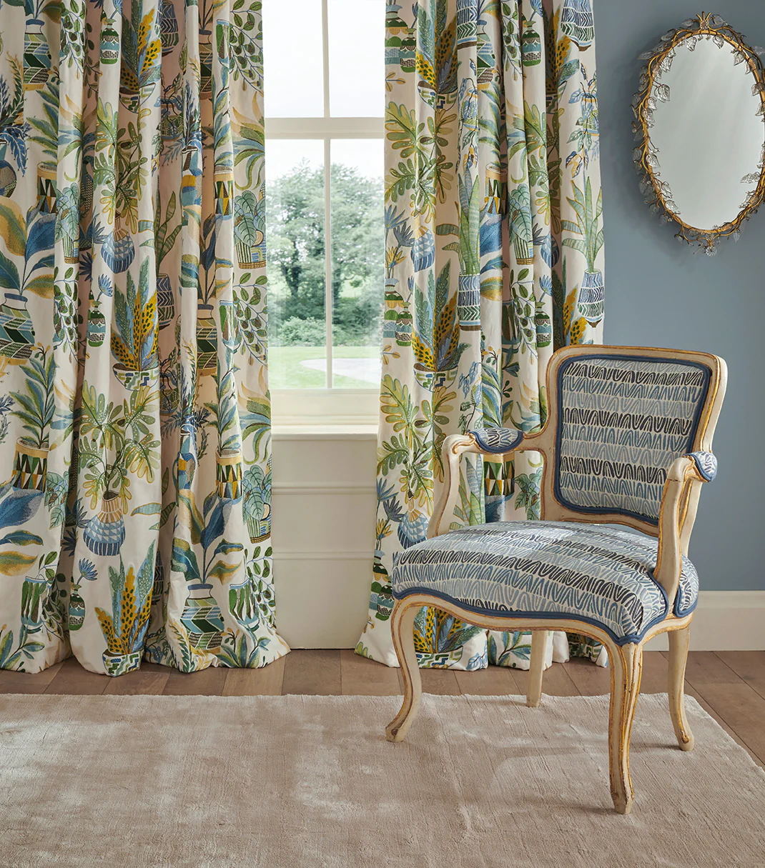 Английская ткань Nina Campbell, коллекция Dallimore, артикул NCF4530-01