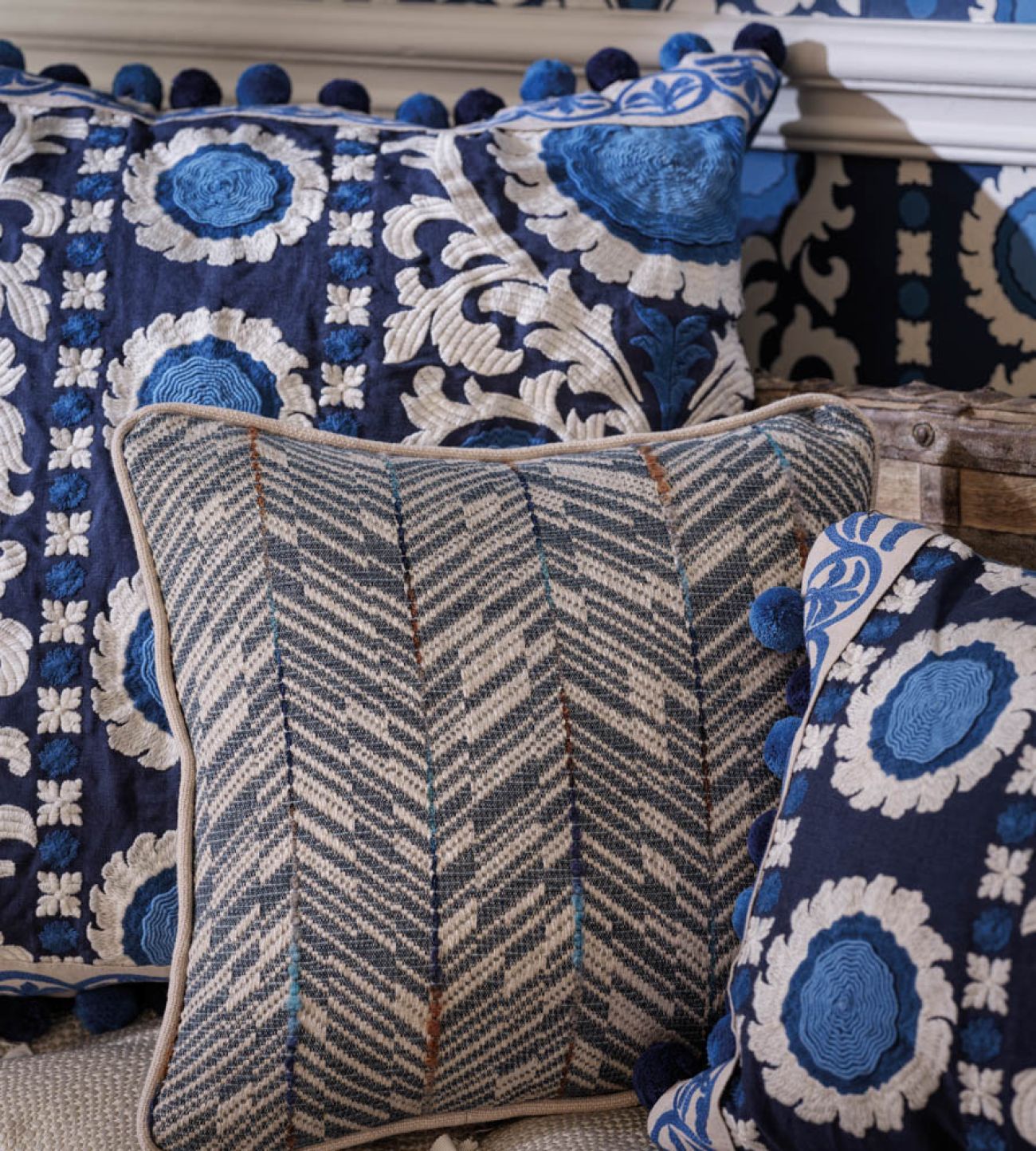 Английская ткань Osborne & Little, коллекция Byzance, артикул F7895-02