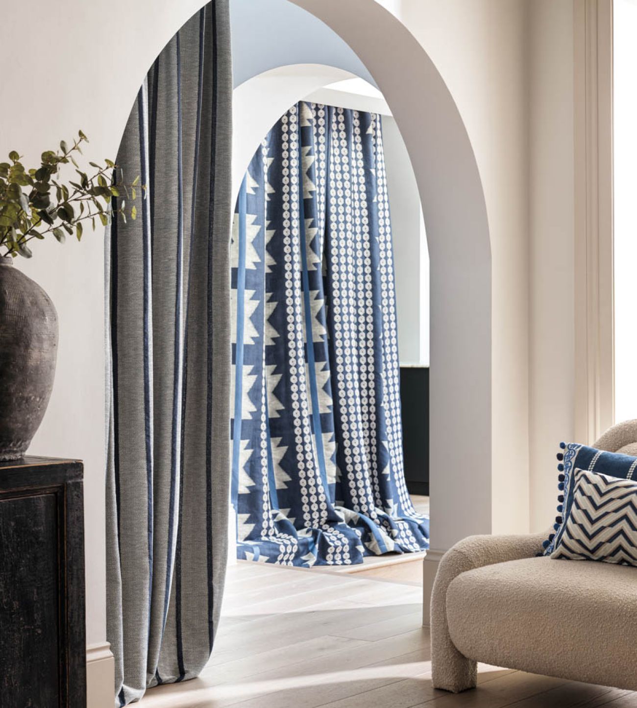 Английская ткань Osborne & Little, коллекция Santa Fe, артикул F7954-03