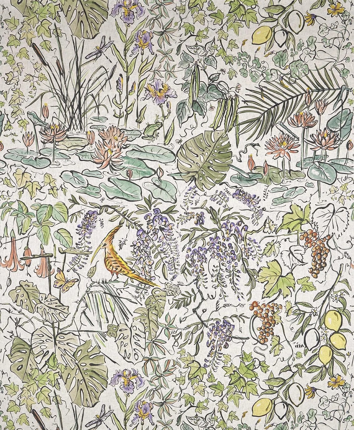 Французская ткань Pierre Frey, коллекция Flore, артикул F3908002